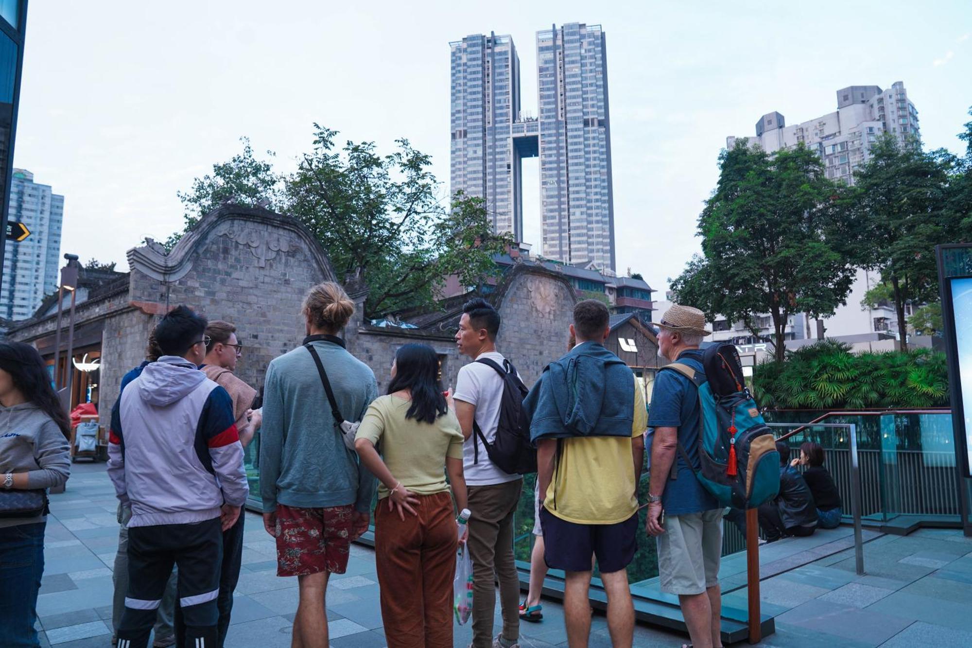Chengdu Mix Hostel Courtyard Poshpacker Dış mekan fotoğraf